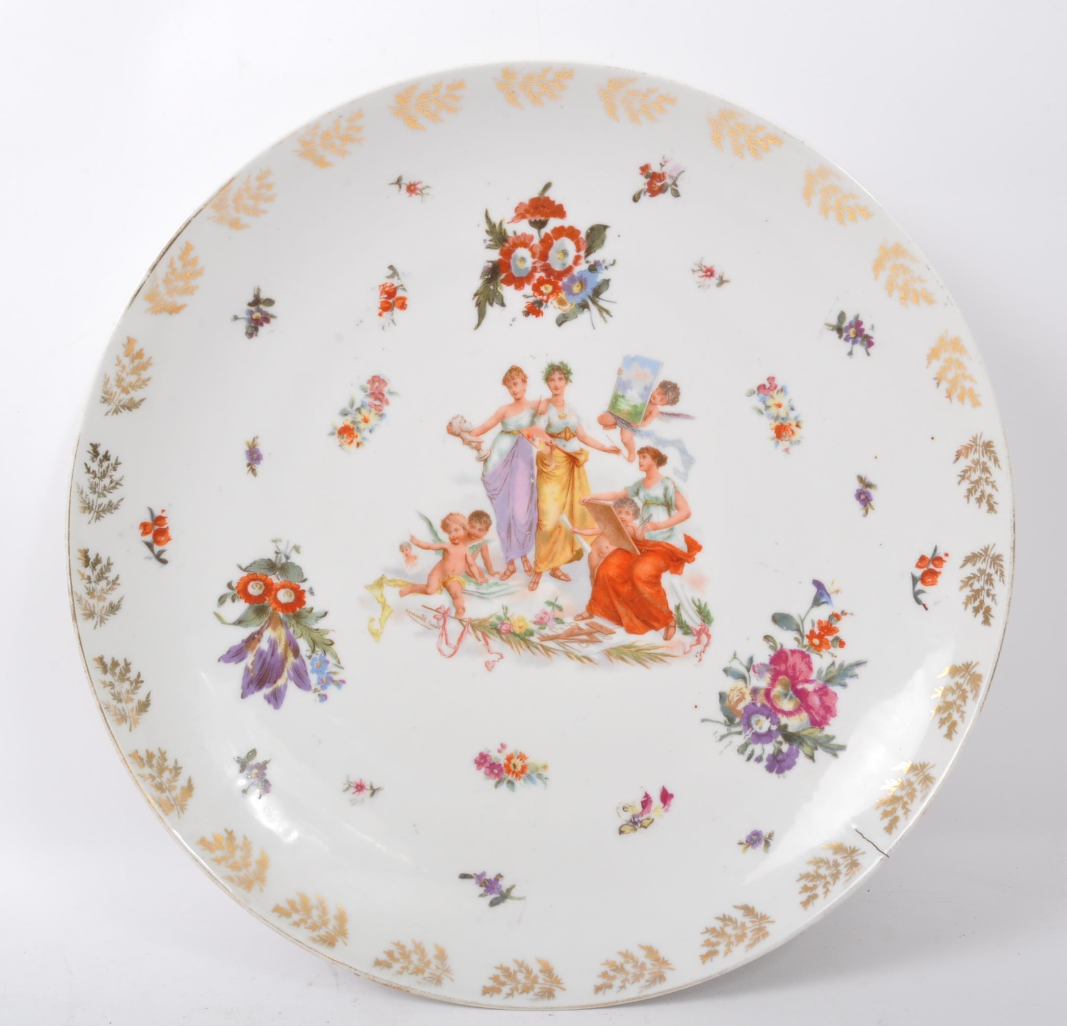 LARGE ROYAL VIENNA STYLE PORCELAIN CHARGER