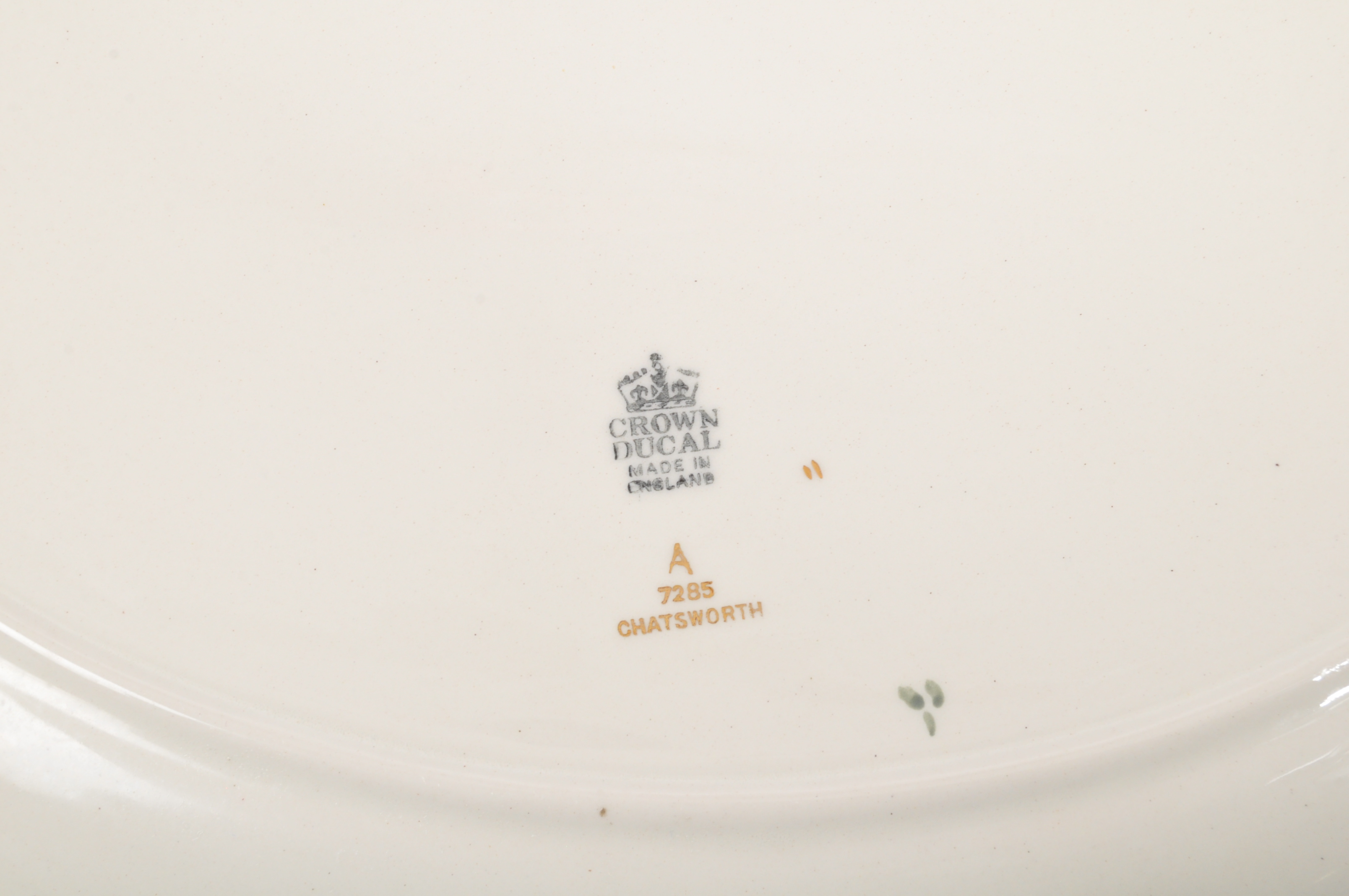 VINTAGE CROWN DUCAL 'CHATSWORTH' DINNER SERVICE - Image 5 of 5