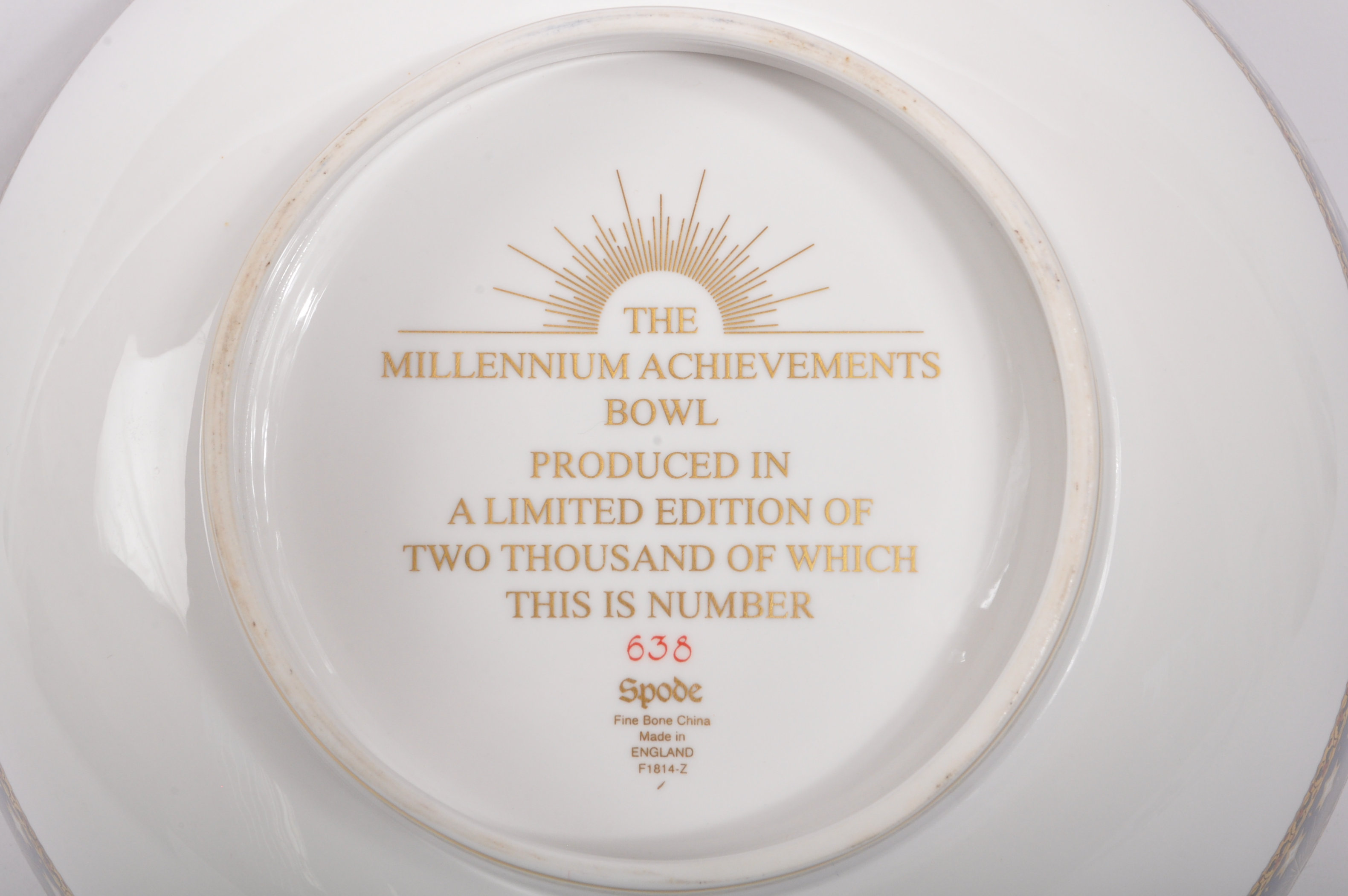 ROYAL WORCESTER & SPODE MILLENNIUM BOWLS - NOS - Image 8 of 8