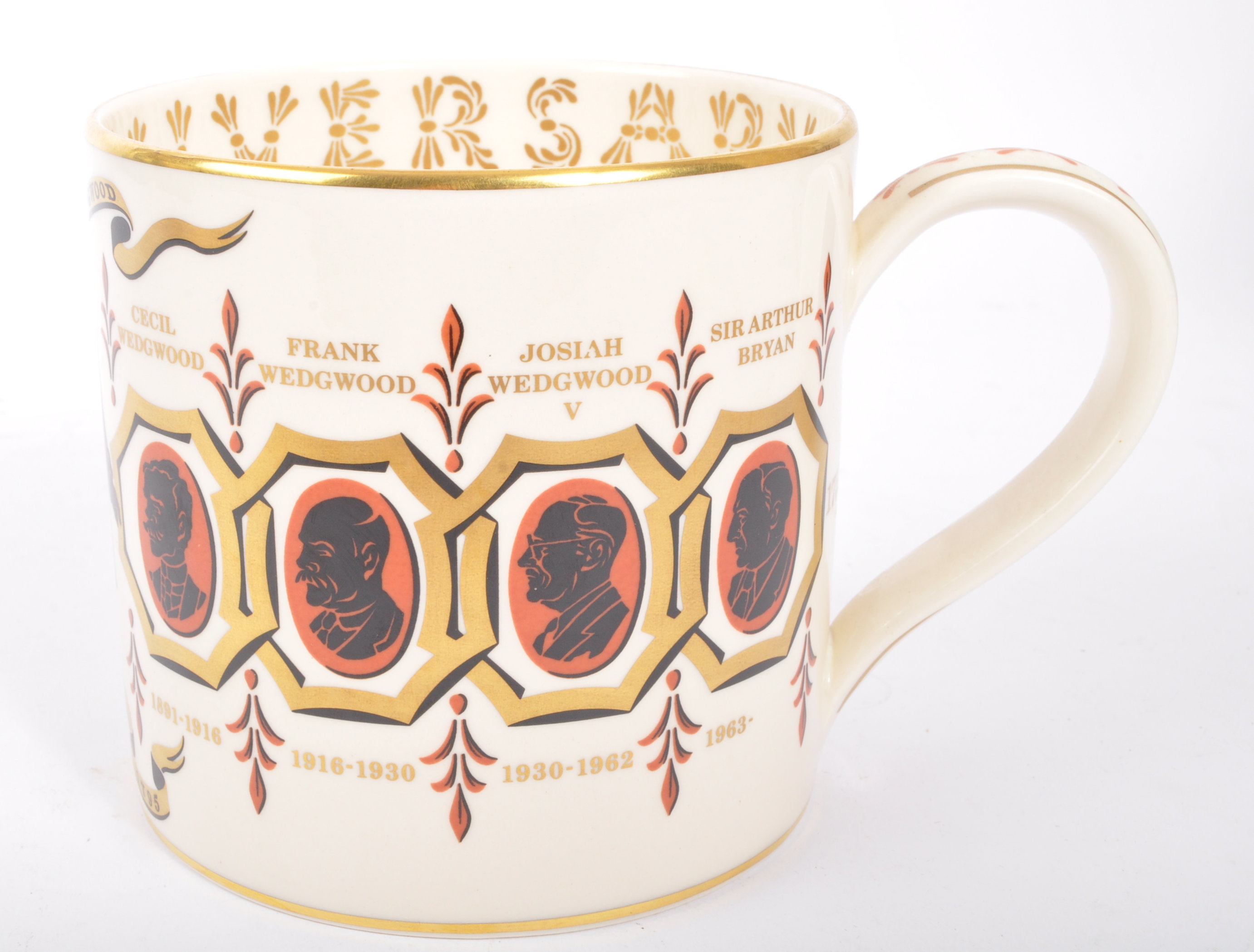 THREE BOXED WEDGWOOD RICHARD GUYATT COMMEMORATIVE MUGS - Image 5 of 5