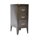 PHILLPUT - MID 20TH CENTURY INDUSTRIAL GREEN FILING CABINET