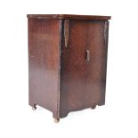 ART DECO OAK SINGER SEWING MACHINE CABINET