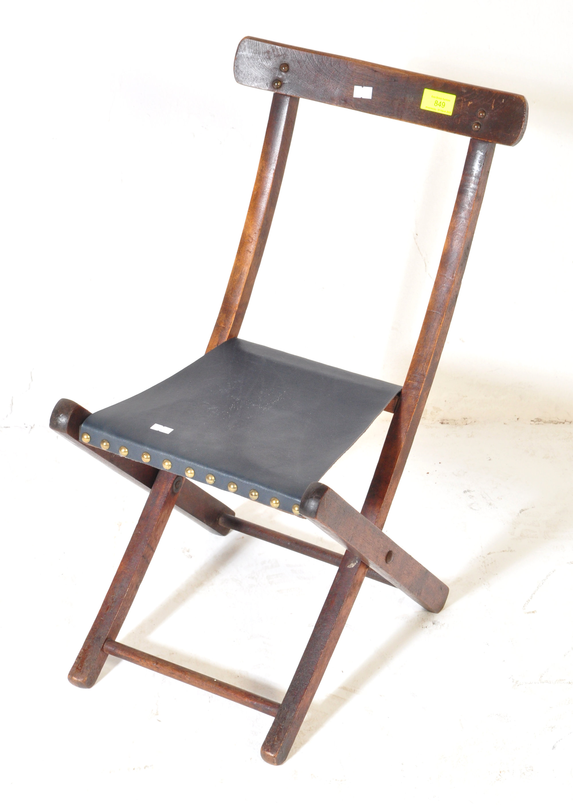 20TH CENTURY WOODEN CHILDREN FOLDING CHAIR - Image 2 of 4