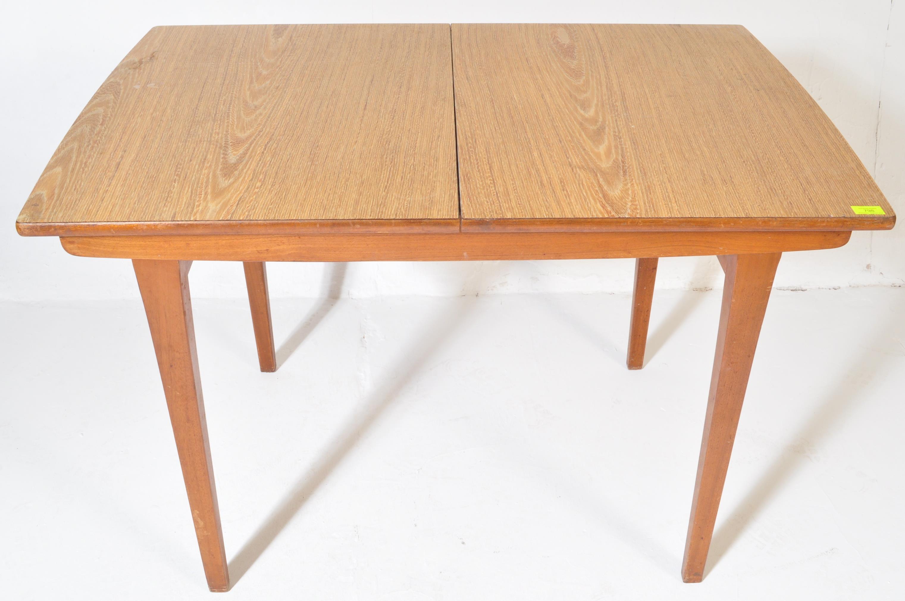 NATHAN FURNITURE - MID CENTURY 1960S DINING TABLE - Image 4 of 7