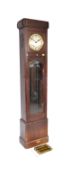 CIRCA 1920S OAK CASED WESTMINSTER CHIME GRANDFATHER CLOCK
