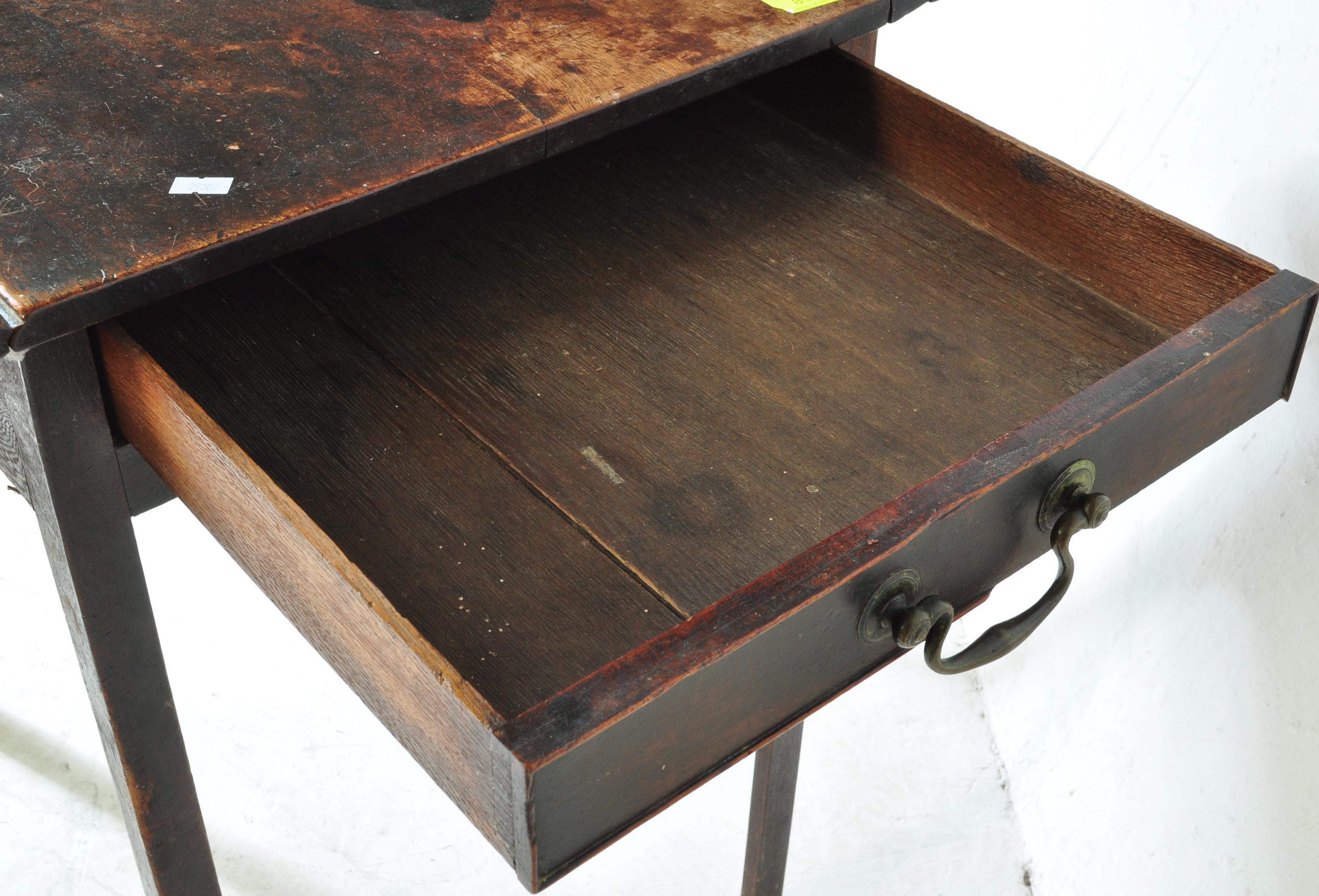 19TH CENTURY GEORGIAN MAHOGANY PEMBROKE TABLE - Image 5 of 5