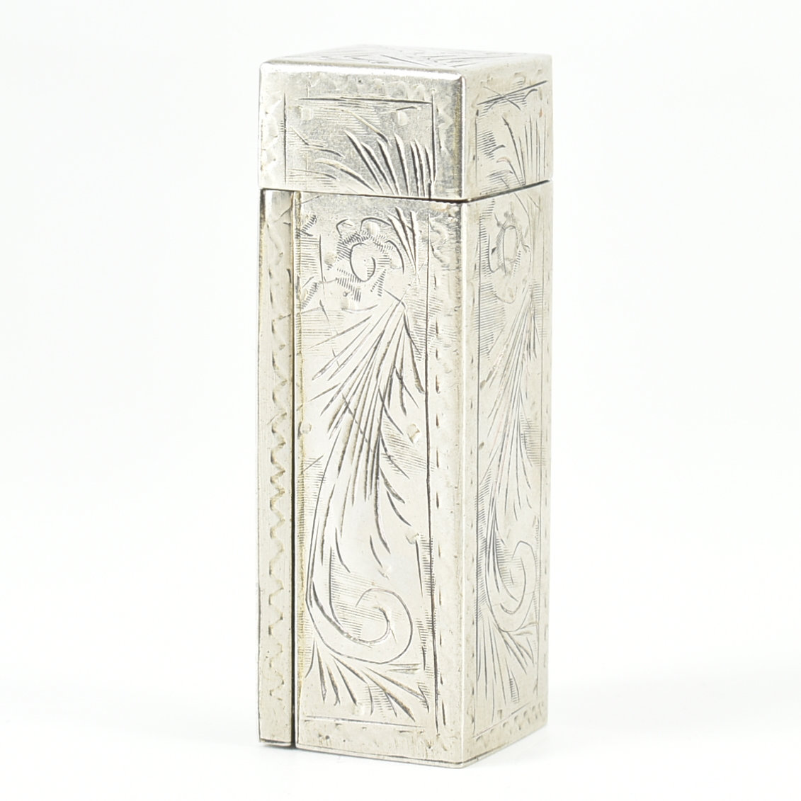 20TH CENTURY CONTINENTAL WHITE METAL LIPSTICK HOLDER - Image 5 of 22