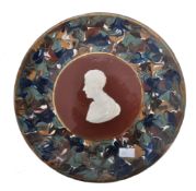 A VICTORIAN 19TH CENTURY THOMAS FRADLEY CHARGER PLATE