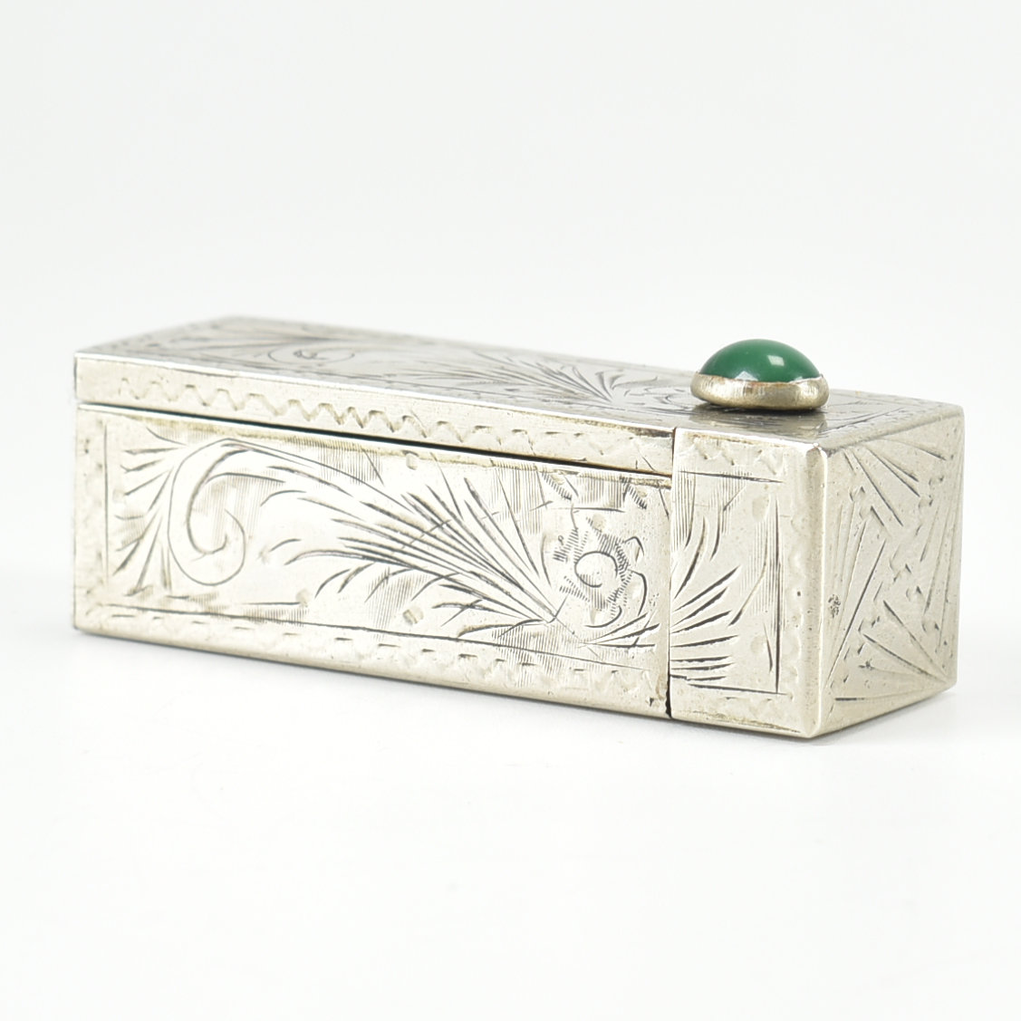 20TH CENTURY CONTINENTAL WHITE METAL LIPSTICK HOLDER - Image 11 of 22