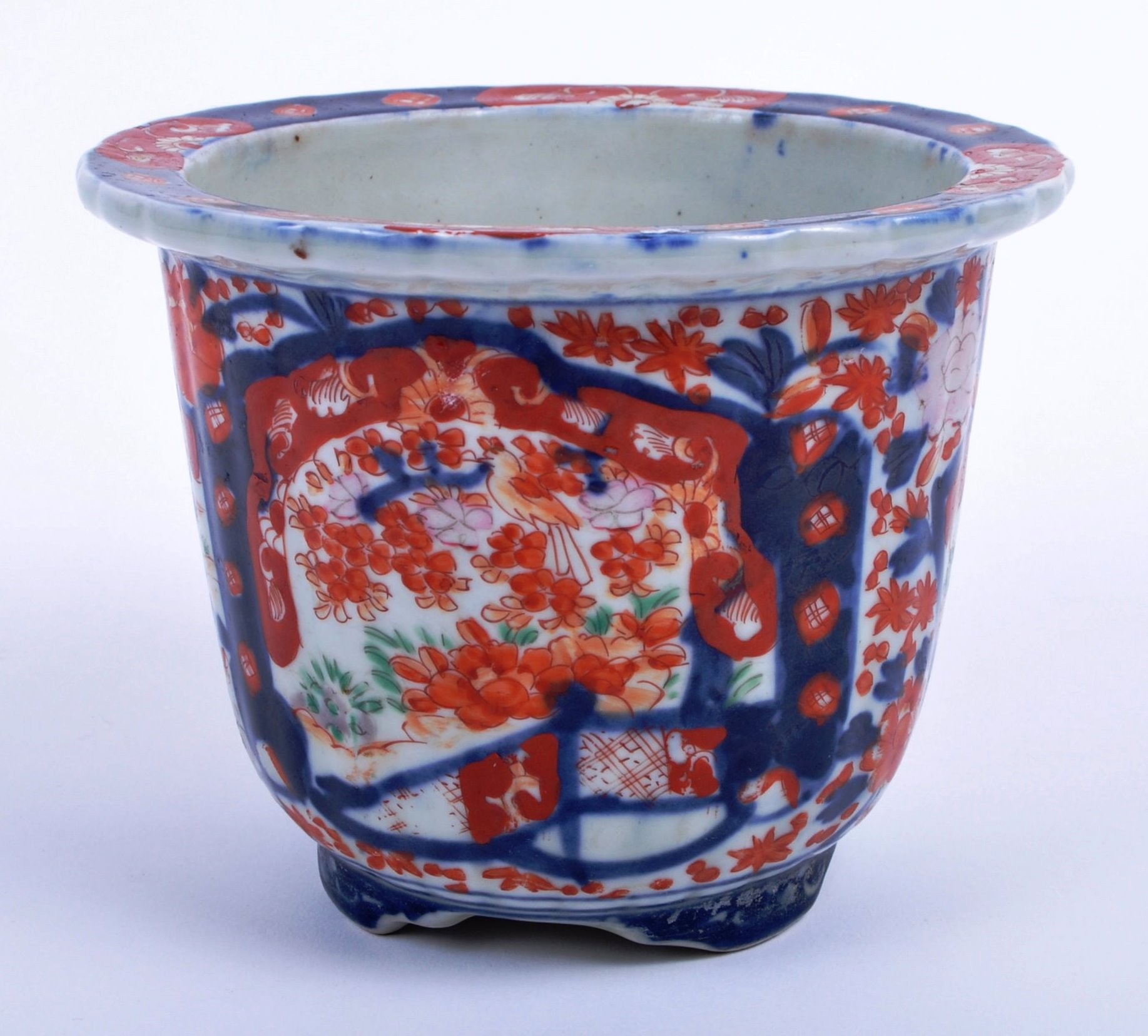 19TH CENTURY JAPANESE ORIENTAL IMARI JARDINIERE - Image 2 of 5