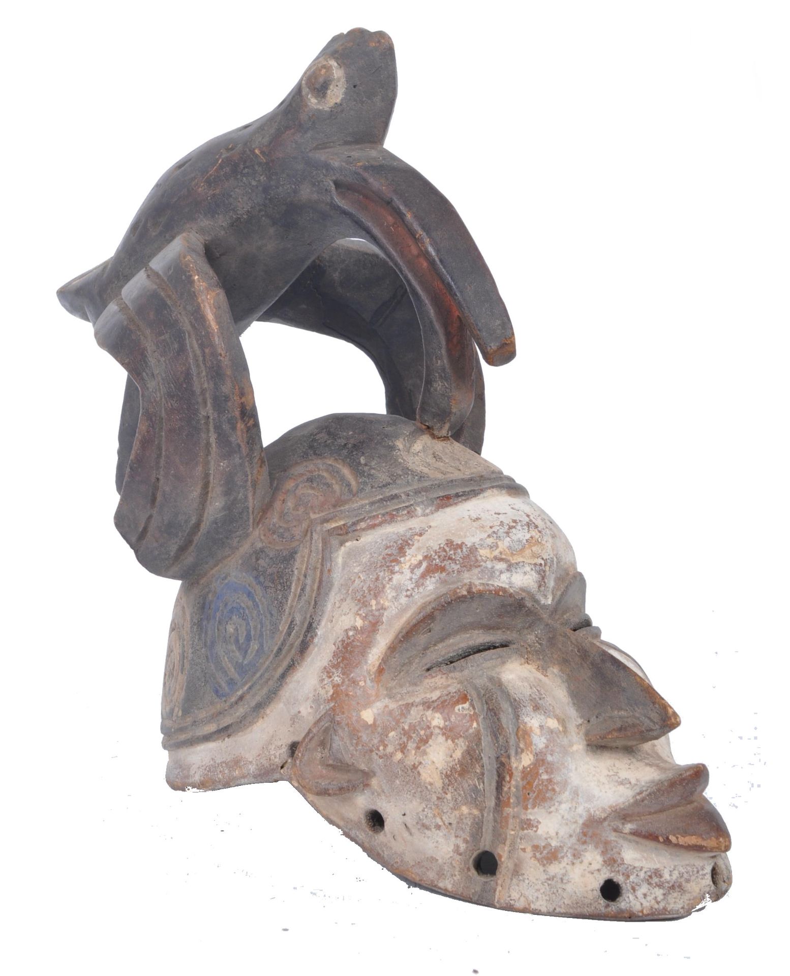 EARLY 20TH CENTURY WEST AFRICAN NIGERIAN IGBO TRIBAL MASK