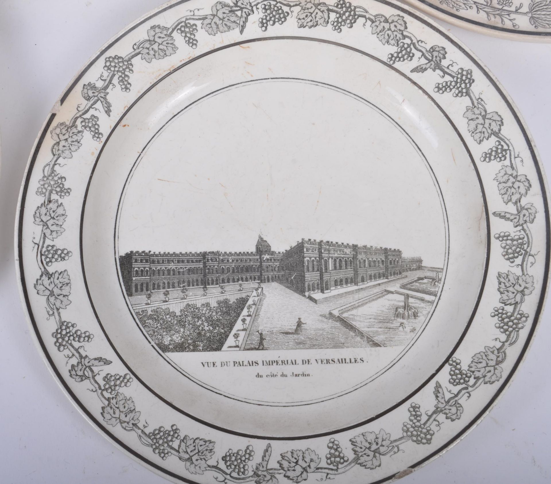 COLLECTION OF ASSORTED MONOCHROME GLAZED PLATES - Image 5 of 11