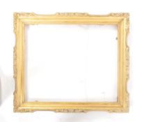 ANTIQUE EARLY 20TH CENTURY GILT WOODEN PICTURE FRAME