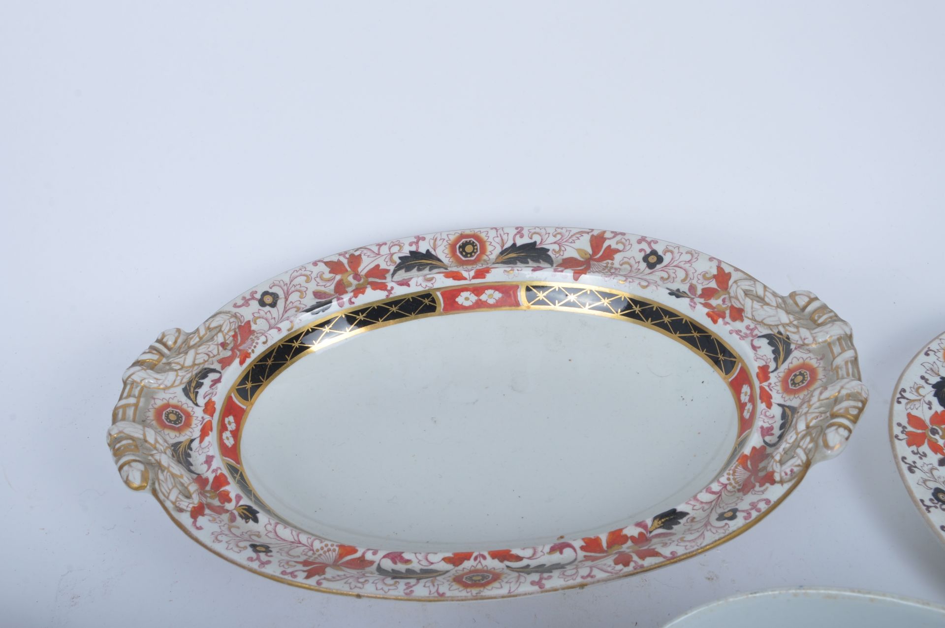 VICTORIAN 19TH CENTURY ASHWORTH BROS PART DINNER SERVICE - Image 9 of 9