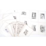 LARGE QUANTITY LOOSE ILLUSTRATED ENGRAVED PLATES FROM BOOKS