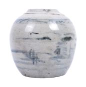 19TH CENTURY CHINESE ORIENTAL GINGER JAR