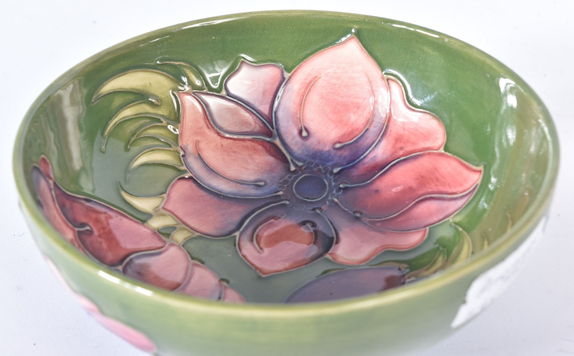 WILLIAM MOORCROFT - ANEMONE - HAND PAINTED BOWL - Image 5 of 5