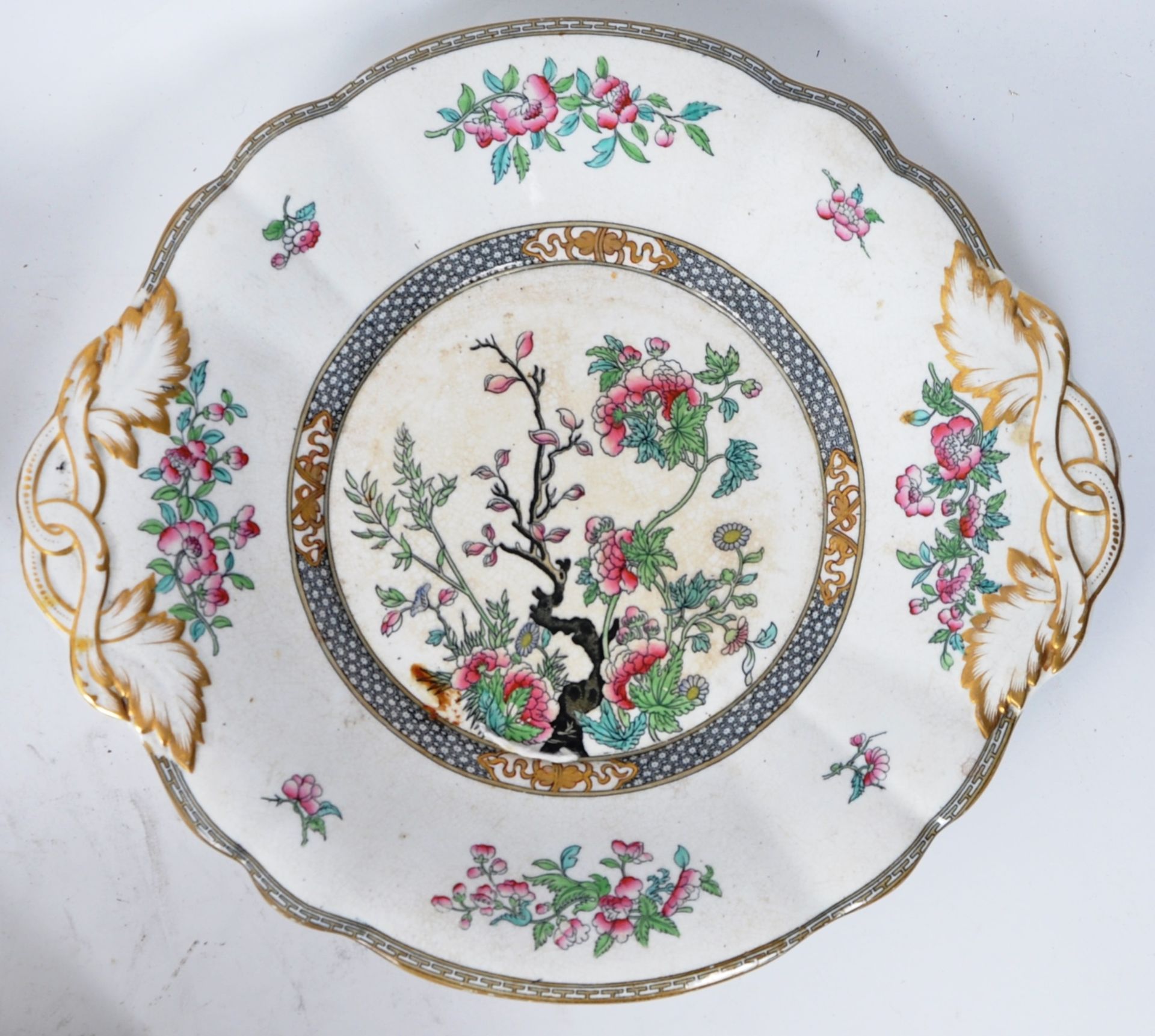 19TH CENTURY VICTORIAN MINTONS CHINA INDIAN TREE DINNER SVC - Image 3 of 7