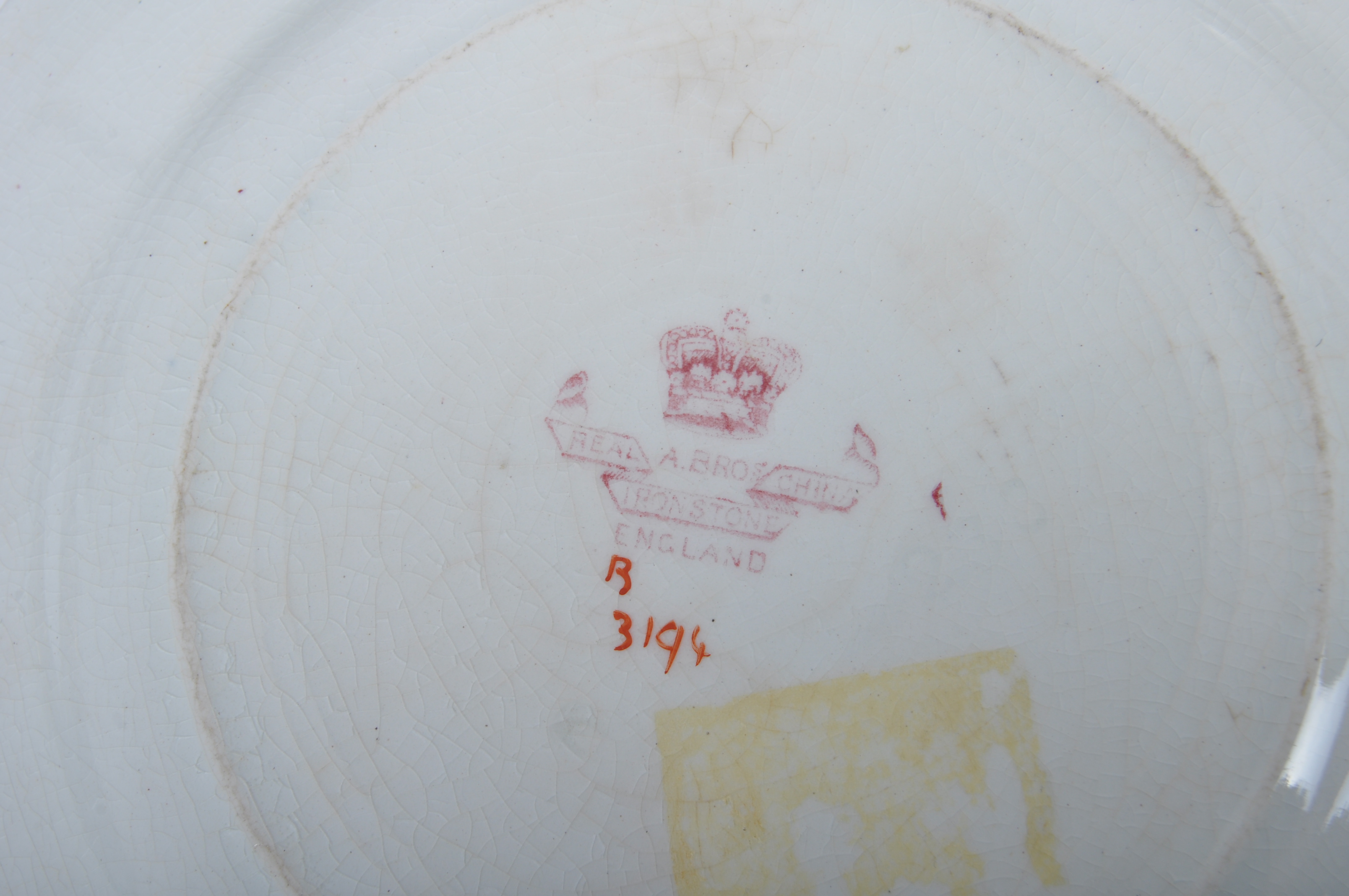 VICTORIAN 19TH CENTURY ASHWORTH BROS PART DINNER SERVICE - Image 6 of 9