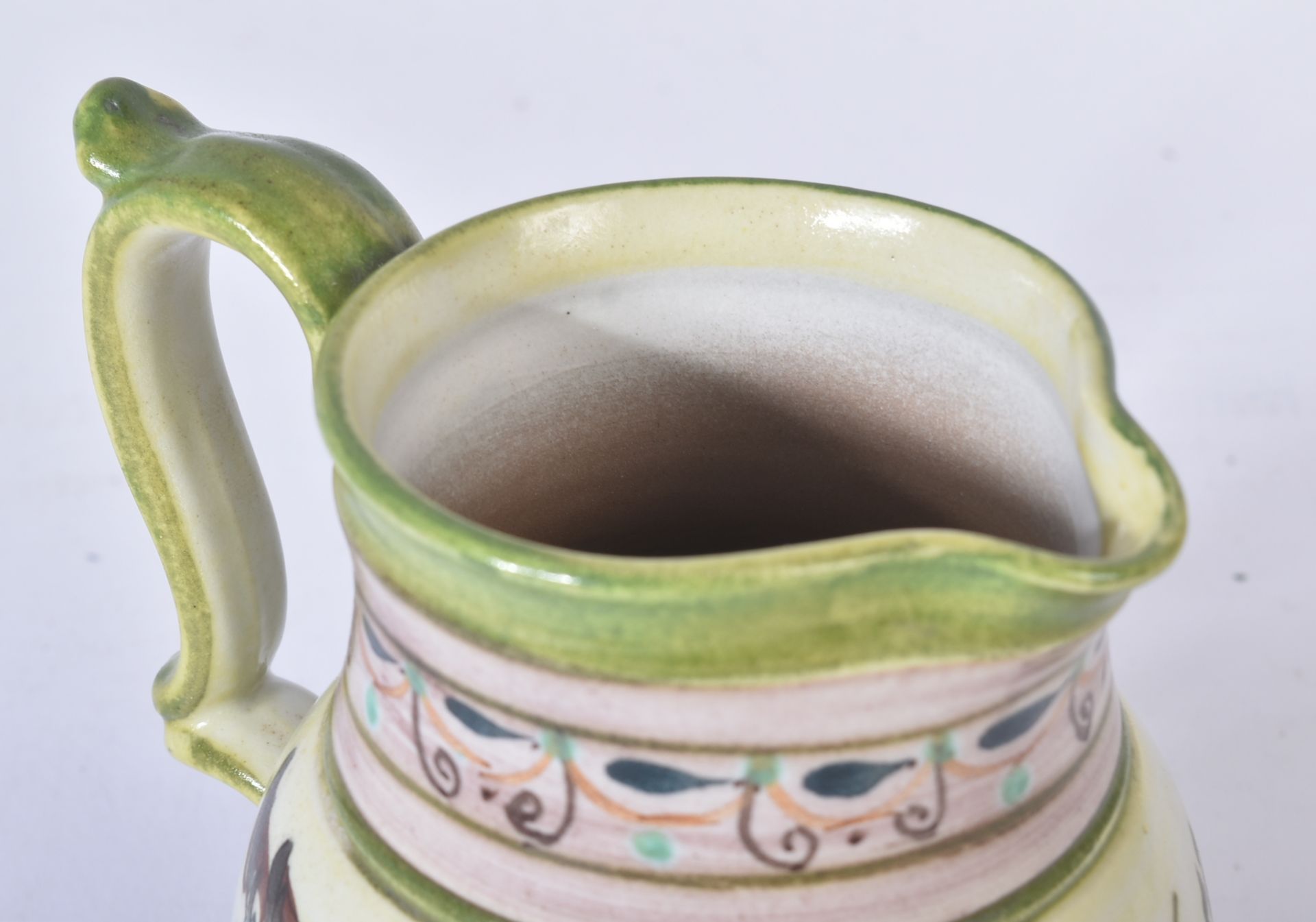 GLYN COLLEDGE - DENBY - HAND PAINTED STONEWARE JUG - Image 4 of 4