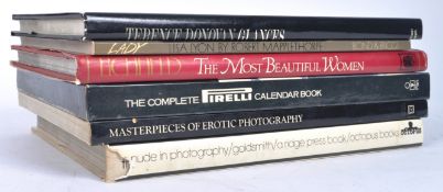 COLLECTION OF VINTAGE 20TH CENTURY EROTIC PHOTOGRAPHY BOOKS