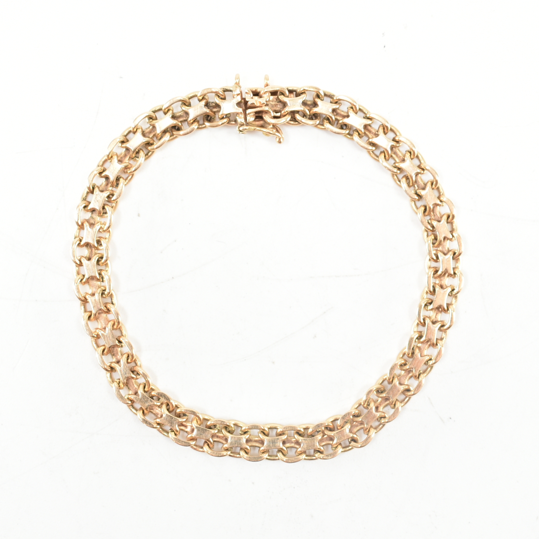 CONTINENTAL FANCY LINK CHAIN BRACELET