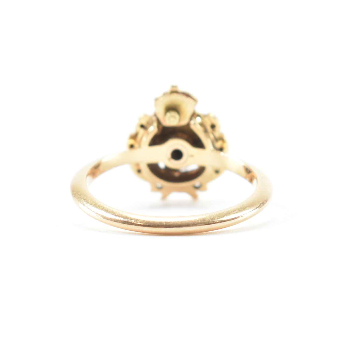 GEORGE VI GOLD & DIAMOND MILITARY SWEETHEART RING - Image 3 of 7