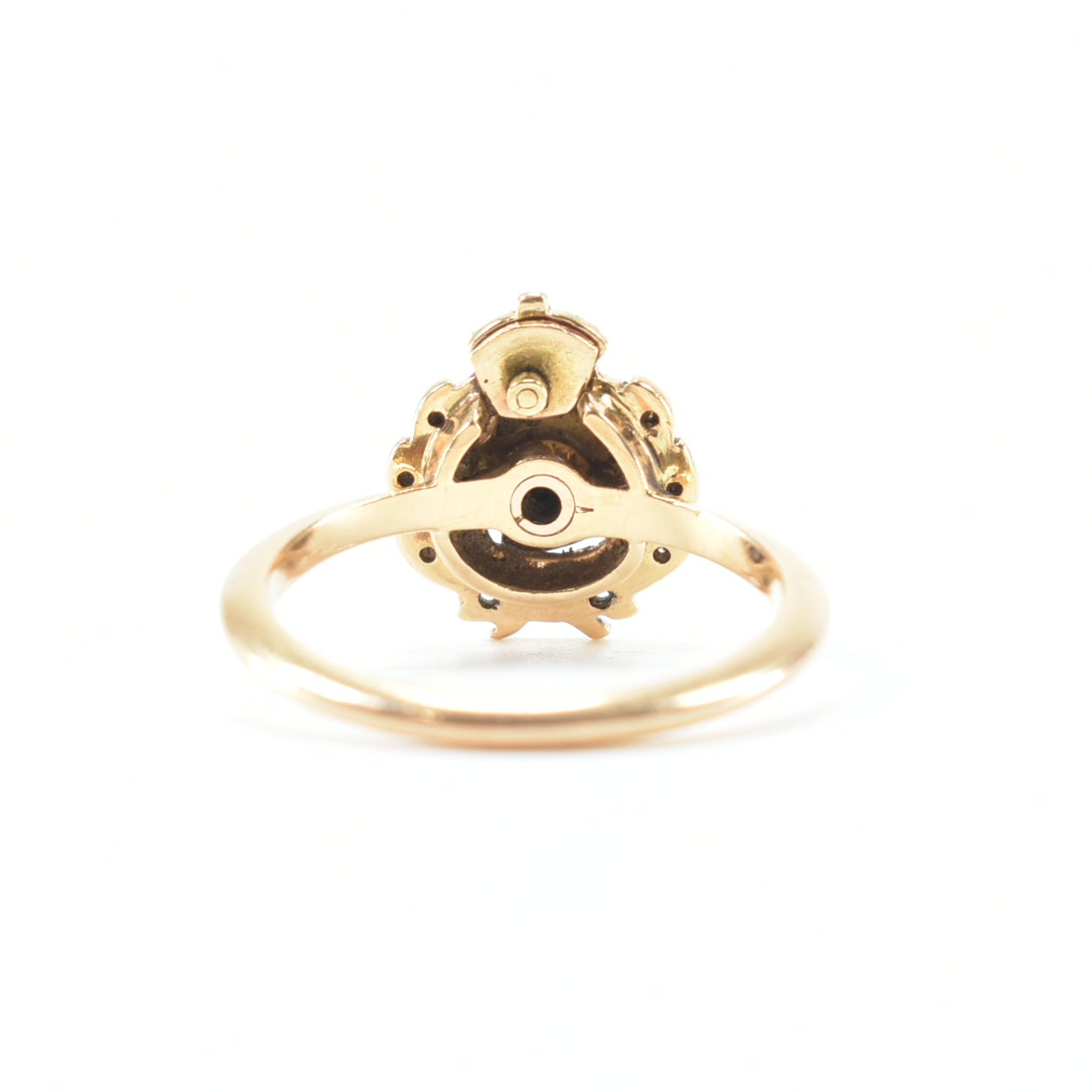 GEORGE VI GOLD & DIAMOND MILITARY SWEETHEART RING - Image 4 of 7