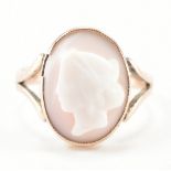 ANTIQUE GOLD CAMEO RING