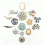 COLLECTION OF VINTAGE BROOCH PINS