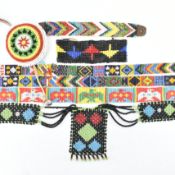 COLLECTION OF ASSORTED NATIVE AMERICAN NAVAJO STYLE BEADED JEWELLERY