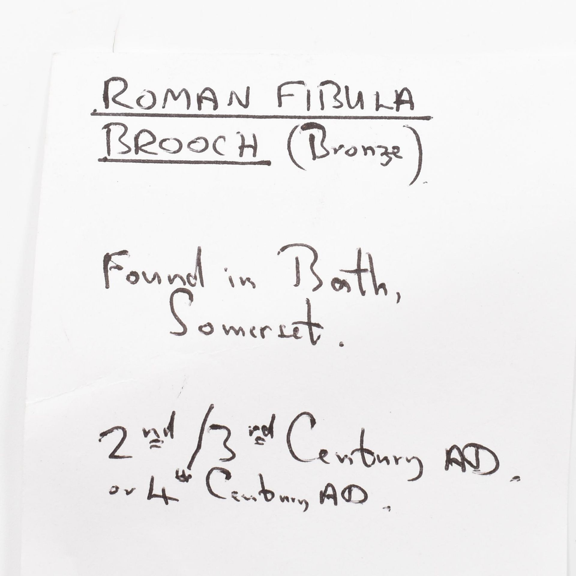 COLLECTION OF ASSORTED ROMAN FIBULA BROOCH PIN ANTIQUITIES - Bild 21 aus 21