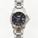 LONGINES CONQUEST STAINLESS STEEL WRISTWATCH