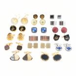 COLLECTION OF ASSORTED VINTAGE & LATER CUFFLINKS