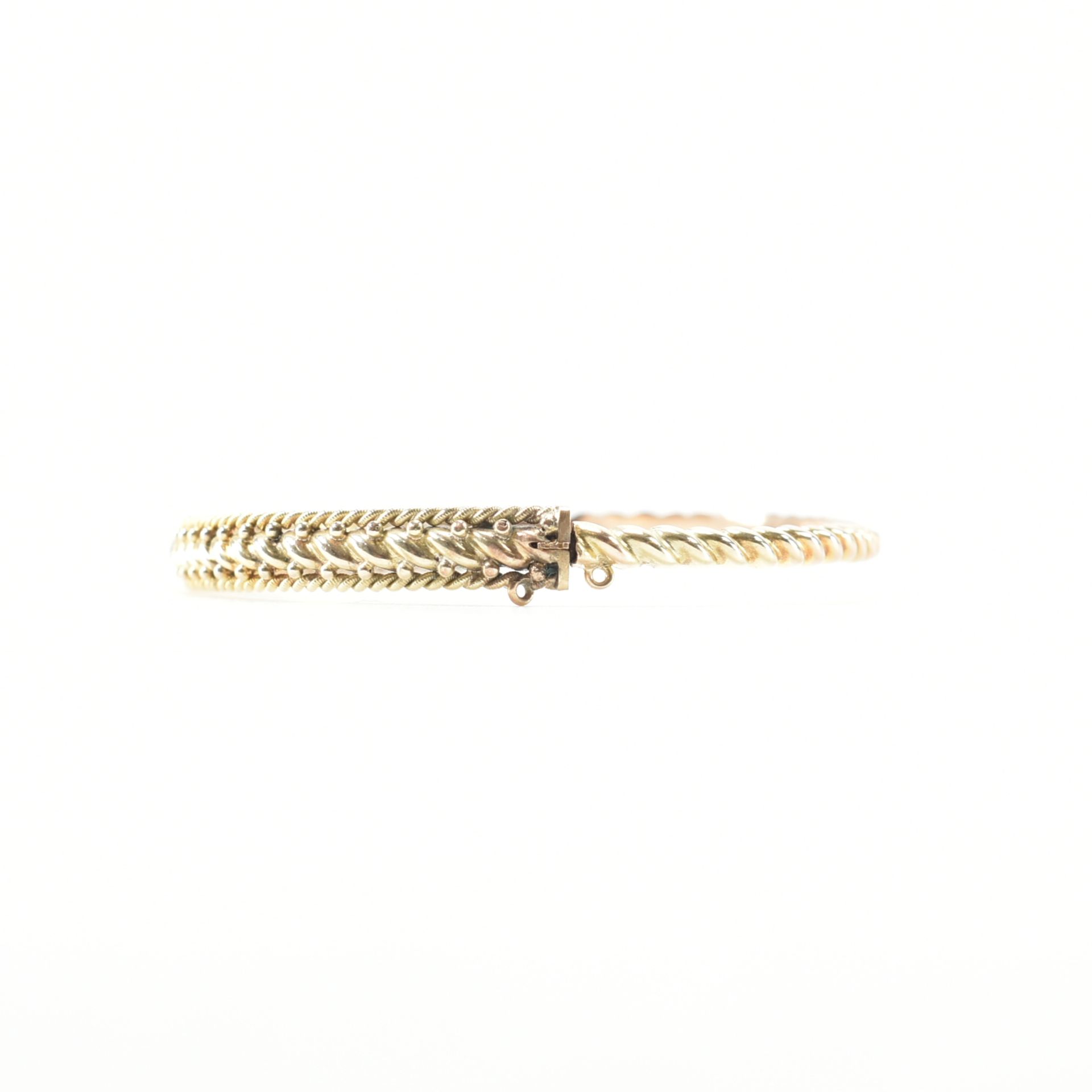 VICTORIAN HALLMARKED 9CT GOLD BANGLE - Image 3 of 7