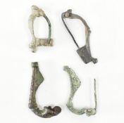 COLLECTION OF ASSORTED ROMAN FIBULA BROOCH PIN ANTIQUITIES