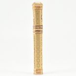 19TH CENTURY GOLD ETUI