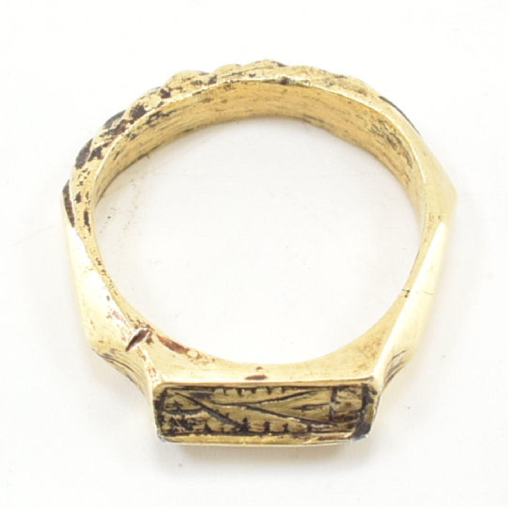 MEDIEVAL 14TH CENTURY ICONOGRAPHIC RING - Image 8 of 9