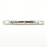 WHITE GOLD & DIAMOND ETERNITY RING