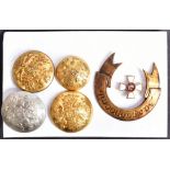 19TH CENTURY IMPERIAL RUSSIAN EMPIRE BADGES & BUTTONS