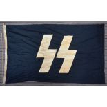 WWII SECOND WORLD WAR GERMAN SS FLAG