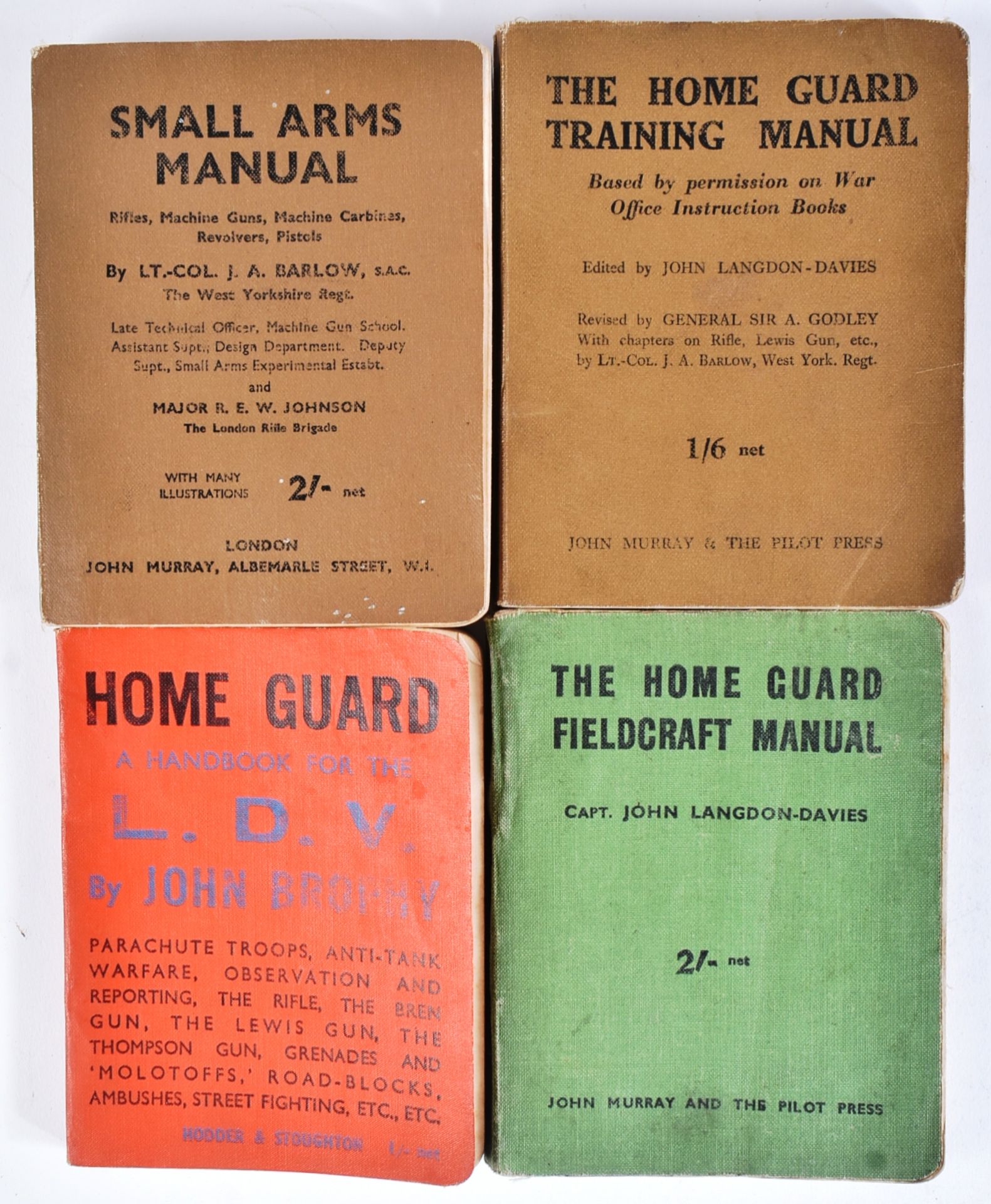 HOME GUARD - COLLECTION OF ORIGINAL MANUALS