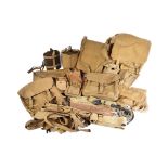 COLLECTION OF SECOND WORLD WAR BRITISH WEBBING