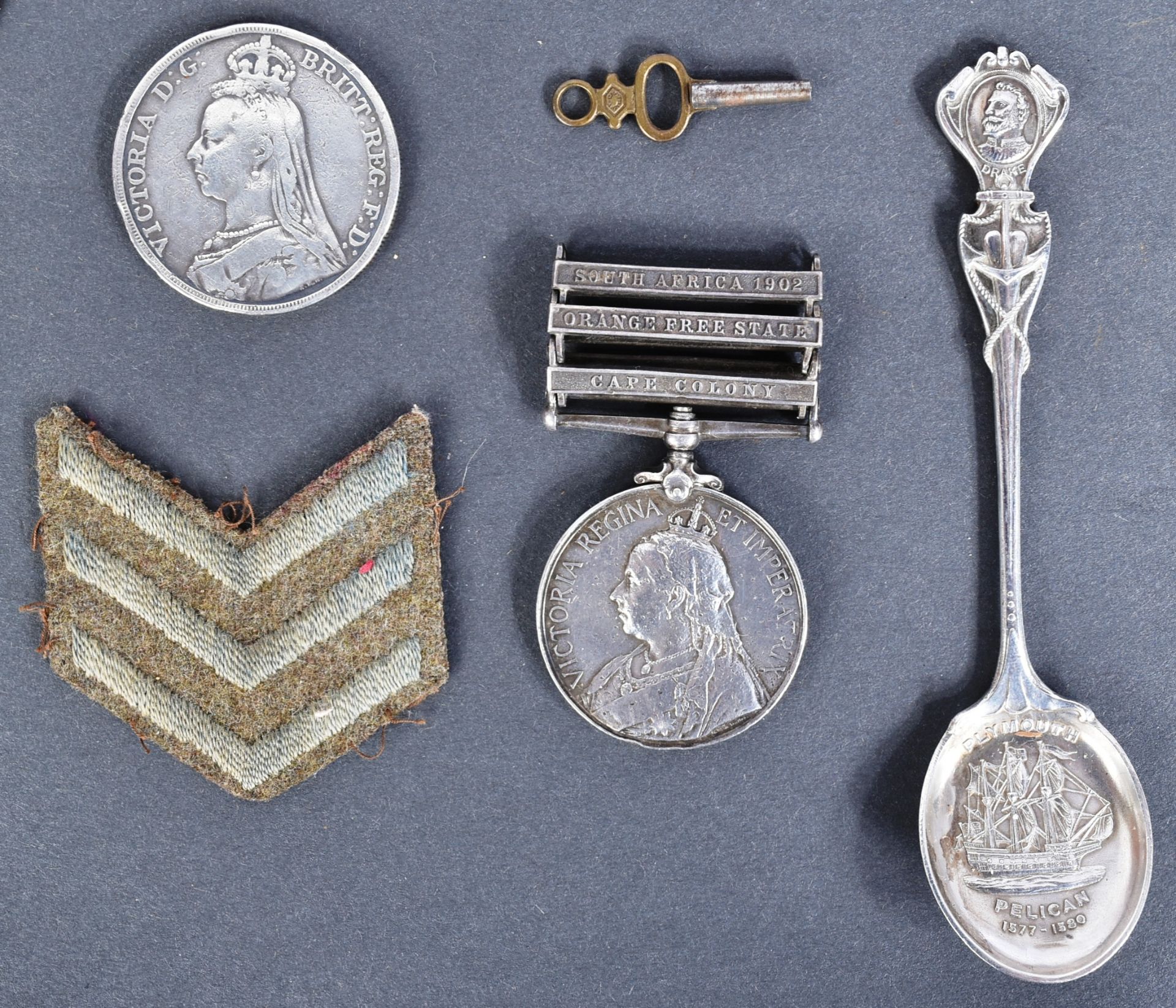 BOER WAR & WWI FIRST WORLD WAR MEDAL GROUP - ROYAL NAVY - Image 4 of 7