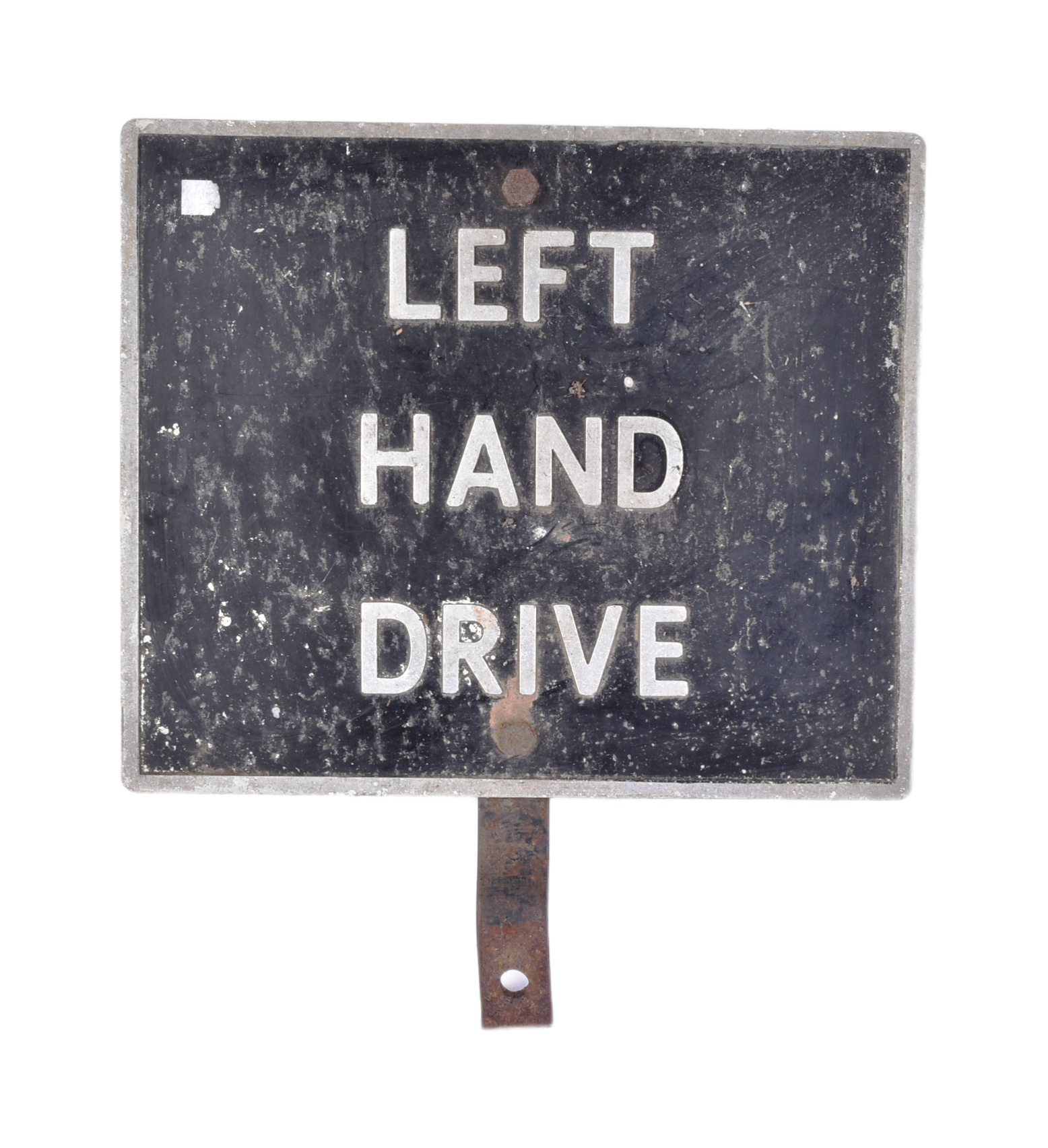 AUTOMOBILIA - VINTAGE LEFT HAND DRIVE LORRY SIGN