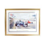 FORMULA 1 RACING - TONY SMITH - DAMON'S DREAM - SIGNED PRINT