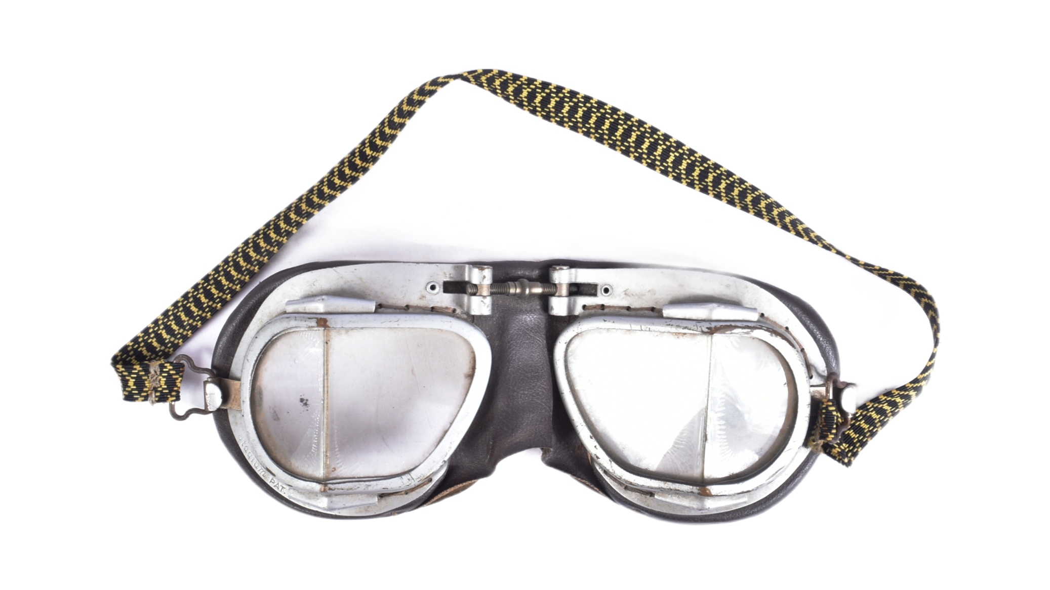 PAIR OF POST WAR BRITISH MOTORCYCLE GOGGLES