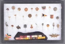 COLLECTION OF ASSORTED BELGIUM STICK PINS