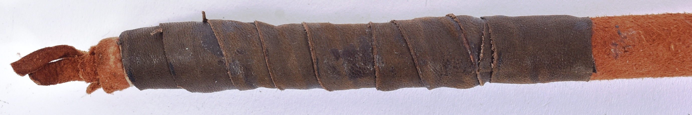 19TH CENTURY PLAINS INDIAN INDIGENOUS PEOPLE STONE WAR CLUB - Image 4 of 5