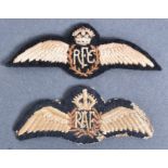 FIRST & SECOND WORLD WAR RAF AND RFC UNIFORM CLOTH PATCHES
